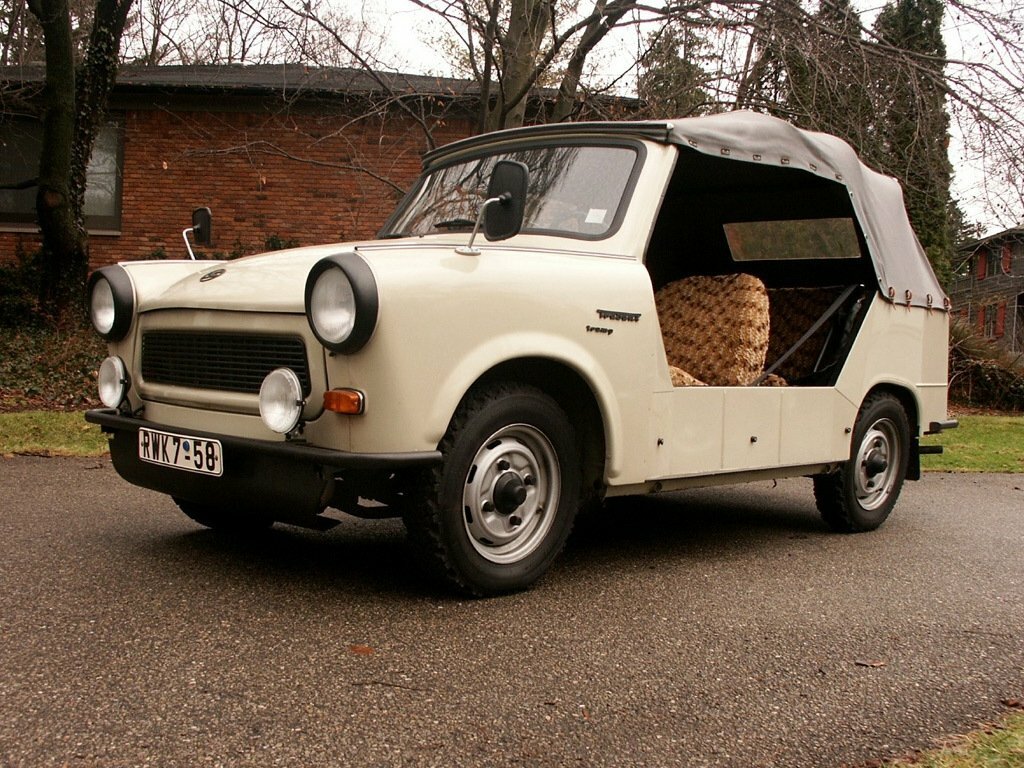 Trabant P 601, Кабриолет: фото поколения