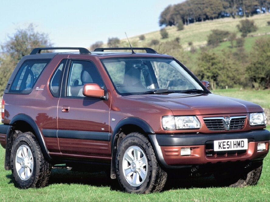 Vauxhall Frontera B Рестайлинг, вид сбоку