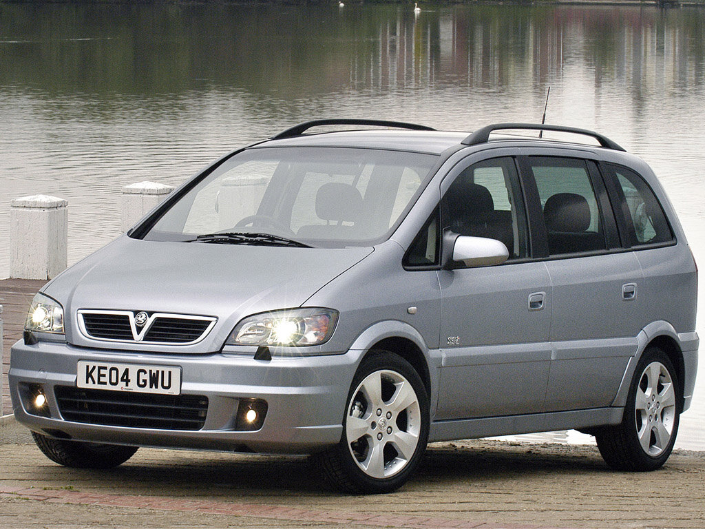 Vauxhall Zafira A Рестайлинг