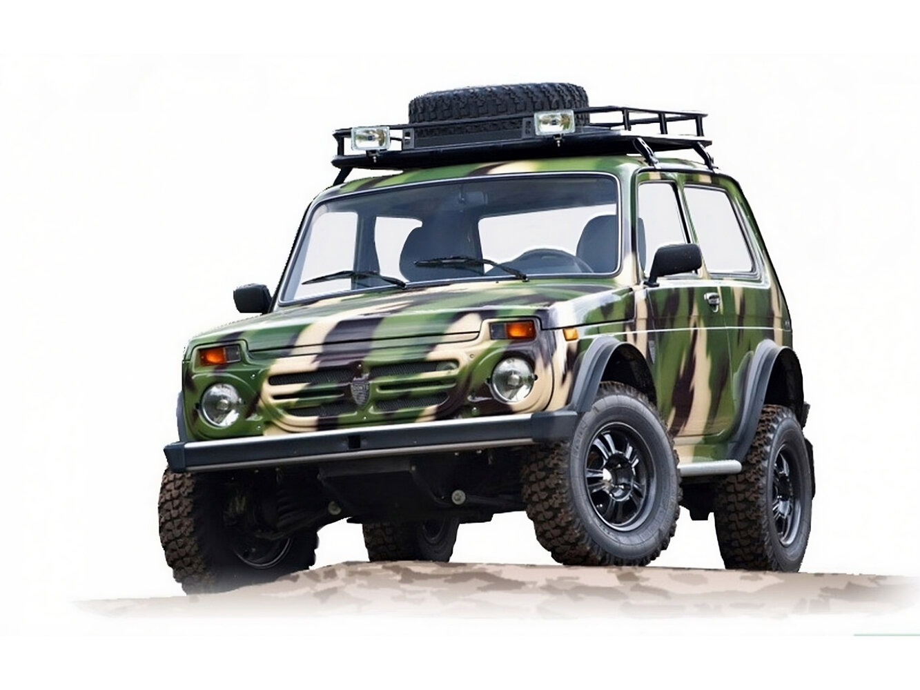 Лада 2121 (4x4) I Рестайлинг, Внедорожник 3 дв. Рысь: фото поколения