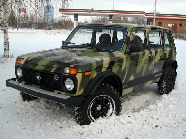 Лада 2131 (4x4) I, Внедорожник 5 дв. Рысь: фото поколения