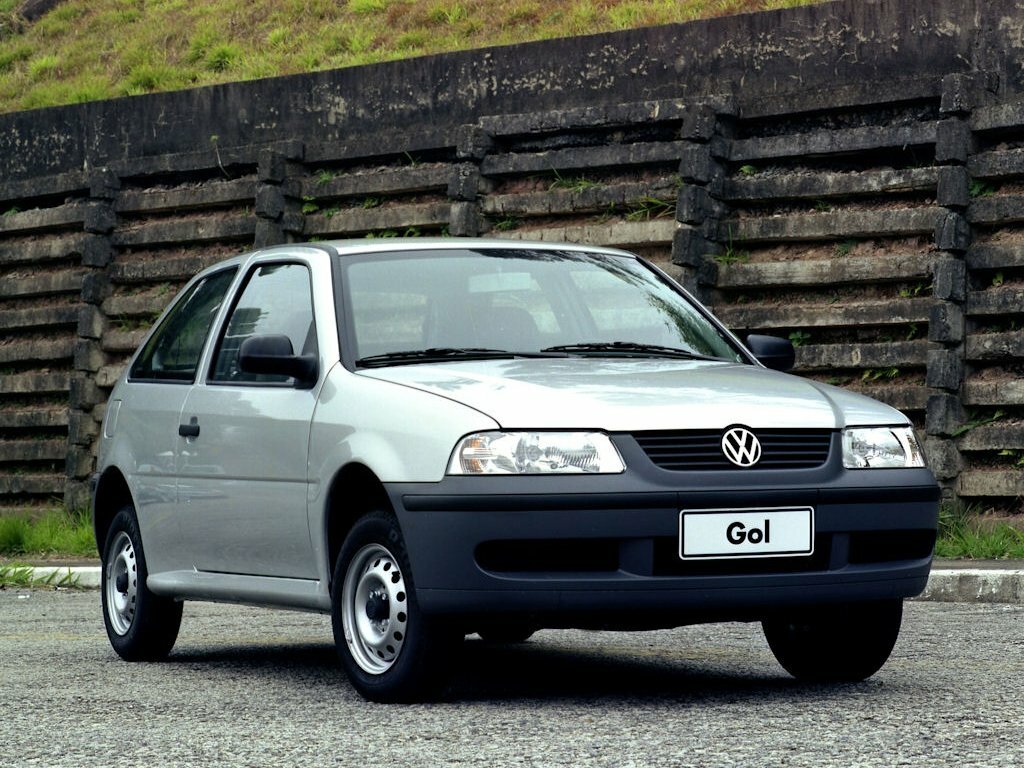 Volkswagen Gol II Рестайлинг, вид сбоку