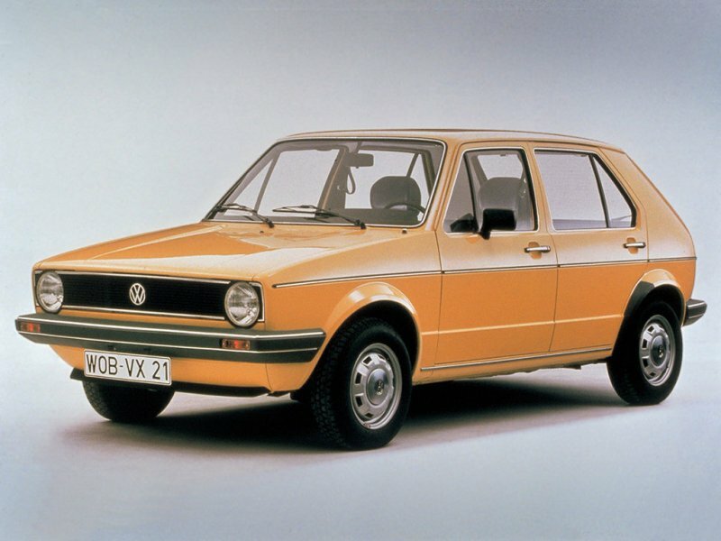 Volkswagen Golf I, Хэтчбек 5 дв.: фото поколения