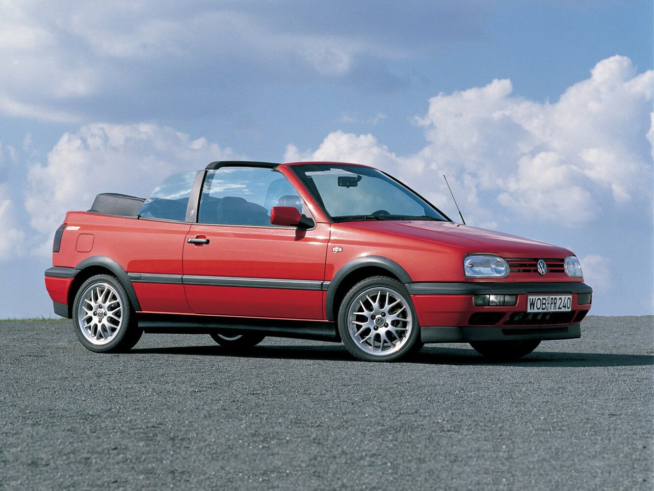 Volkswagen Golf III, вид сбоку