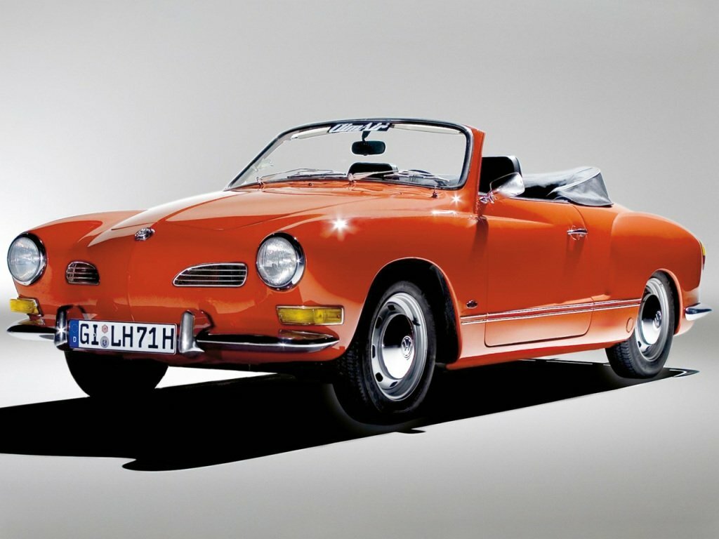 Volkswagen Karmann-Ghia I (Type 14), вид сбоку