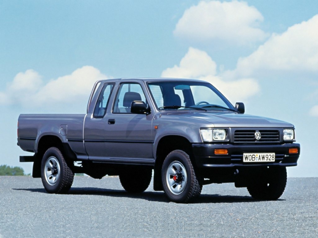 Volkswagen Taro, Пикап Полуторная кабина: фото поколения