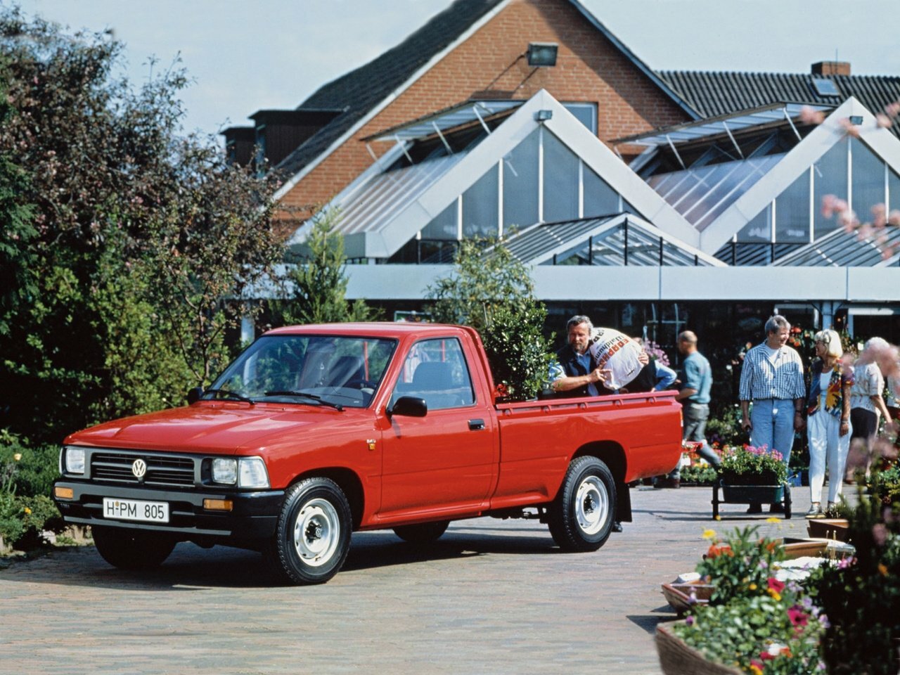 Volkswagen Taro, вид сбоку