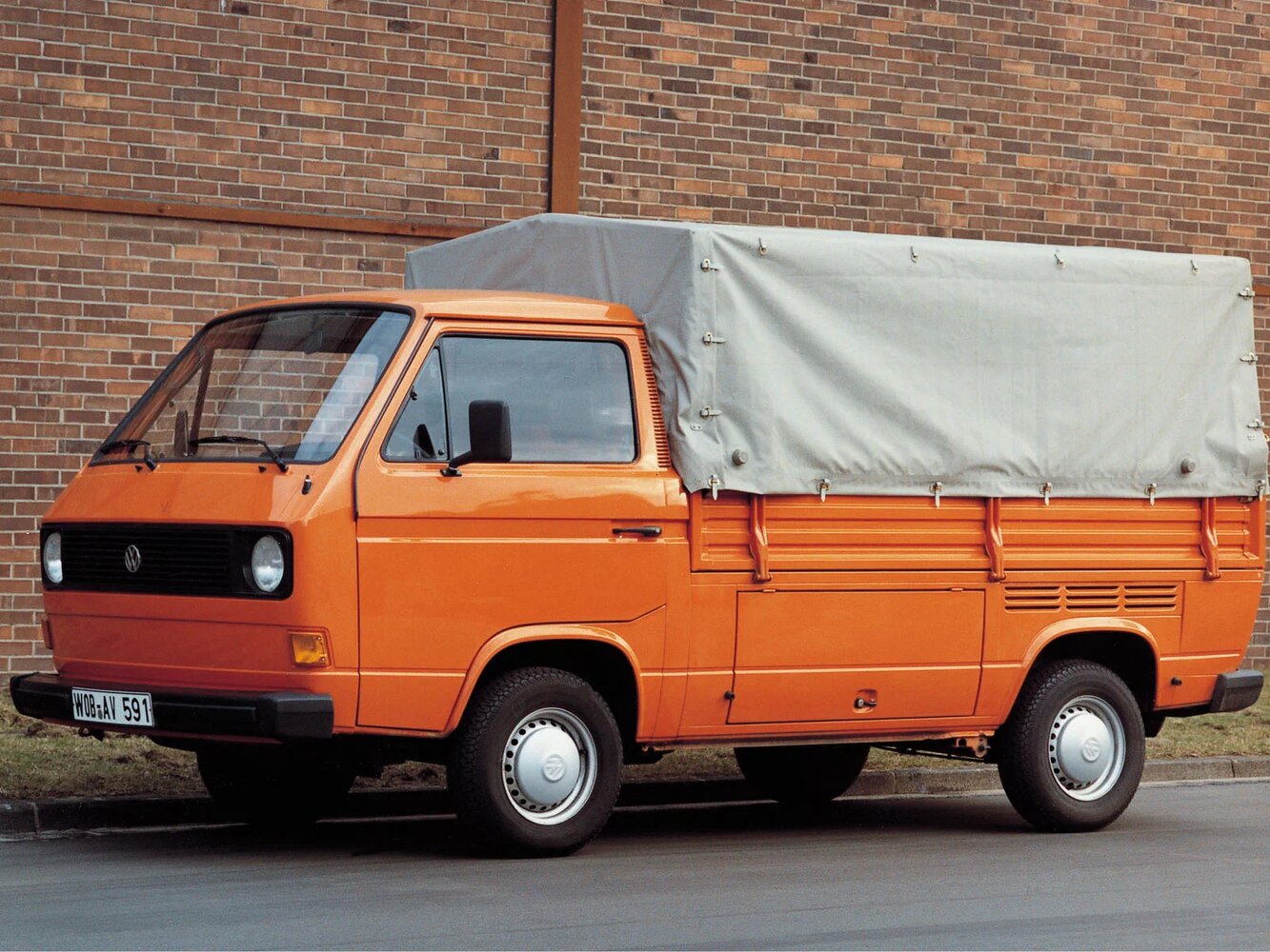 Volkswagen Transporter T3, Пикап Одинарная кабина: фото поколения